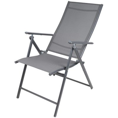 3. GARDEN CHAIR 57x68x106CM 2xTEXTLINE 7-POSITION SET 2 PCS