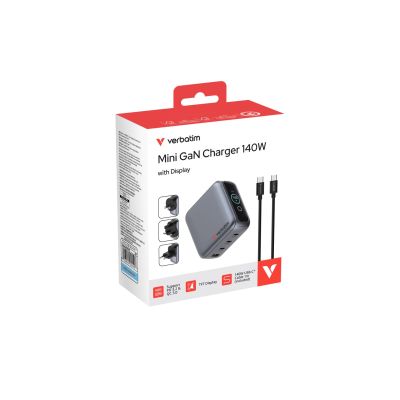 27. Verbatim 30240 Mobile Charger Universal Black AC Fast Charging Internal