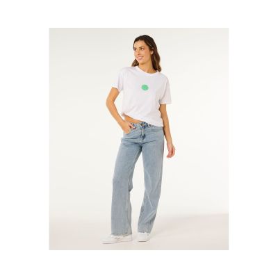 4. RIP CURL Icons Of Surf Relaxed Tee Women's White