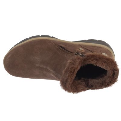 3. Skechers Easy Going – High Zip 2 168042-CHOC Brown Size 36