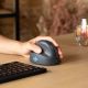 10. R-Go Tools R-Go HE Basic Vertical Mouse, Ergonomic Mouse, Medium Size (Hand Length 165-185 mm), Left-Handed, Bluetooth