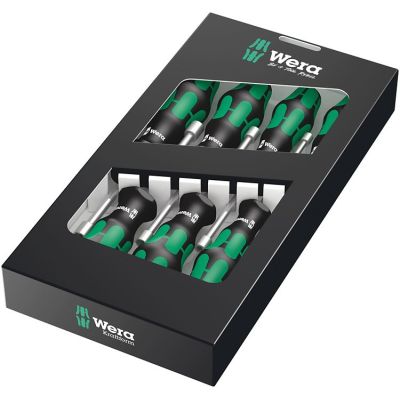 2. 7-piece deep socket screwdriver set, 5-13 mm