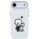 3. Karl Lagerfeld Karl & Choupette Back MagSafe Case for iPhone Air - Clear