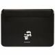 Karl Lagerfeld Saffiano Karl&Choupette case for a 14" laptop - black