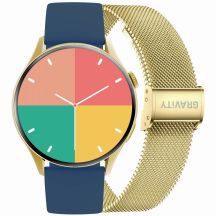 Smartwatch Gravity Gold Strap + Bracelet GT11-4