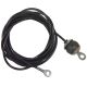 5. Cable for Multi Gym, 382 cm, Rubber Stopper, Eyelet