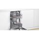 5. BOSCH SPH4EKX17E built-in dishwasher, fully integrated, 45 cm, Vario sliding hinges