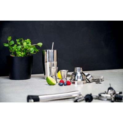 5. BARTENDER SET 14 PIECES DRINK SHAKER ALPINA TONGUE