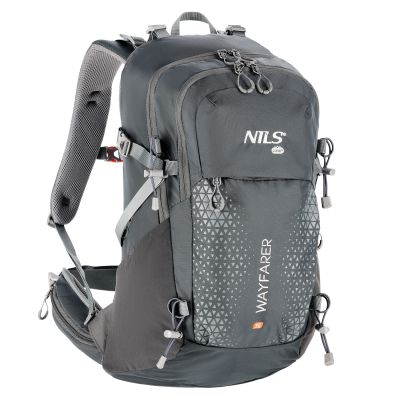 NC1925 GRAY WAYFARER 35L NILS CAMP TRAVEL BACKPACK