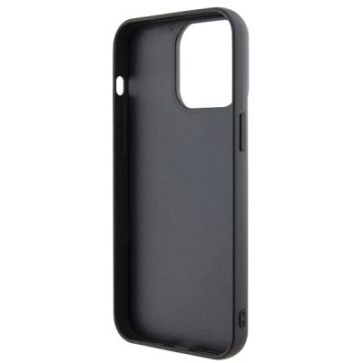 7. Guess Disco Metal Script case for iPhone 15 Pro Max - black