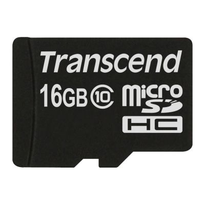 3. SD microSD Card 16GB Transcend SDHC Class10 w/adapter