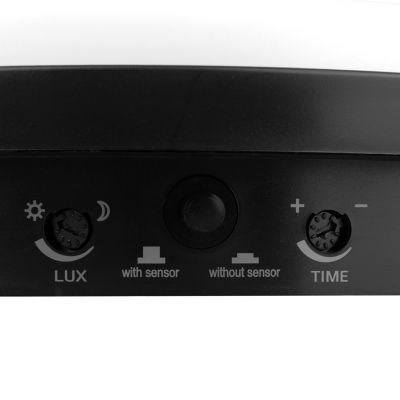 6. MACLEAN LED LAMP WITH MOTION SENSOR, PIR SENSOR, BLACK, 10W, IP65, 1000LM, NEUTRAL COLOR MCE525 B