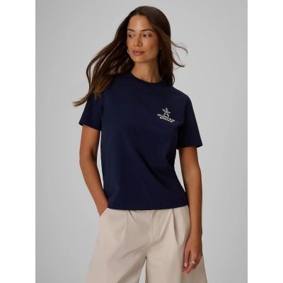 Women's relaxed printed T-shirt 4F 4FRSS26TTSHF4021-31S