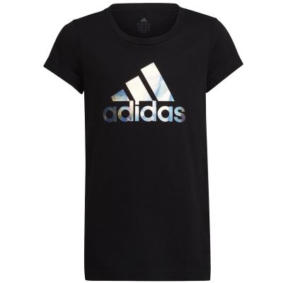 adidas Dance Metallic Print Tee Jr HD4407