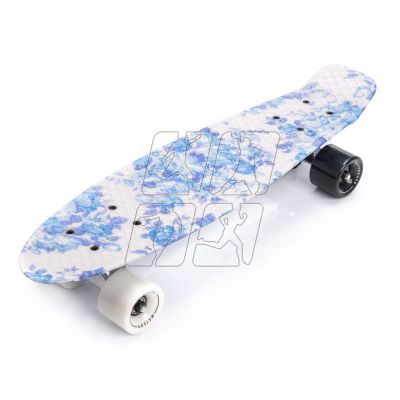 6. Meteor Flowers White 22608 skateboard