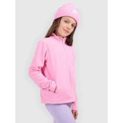 5. Regular fleece without hood for girls 4F 4FJRSS26TFLEF507-56S