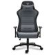 SENSE7 Spellcaster FUKU XL black and gray / Gaming chair / Fabric / Adjustable / Wheels / Load capacity 160 kg