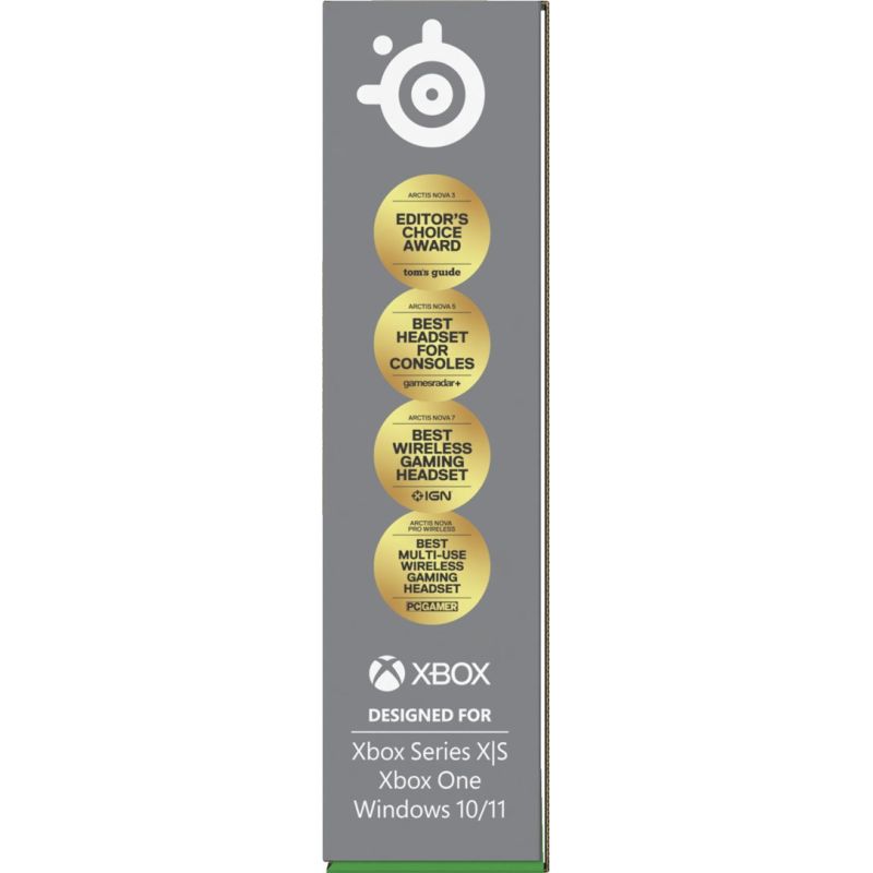7. Steelseries Arctis Nova 3X Wireless for Xbox Headphones, Black