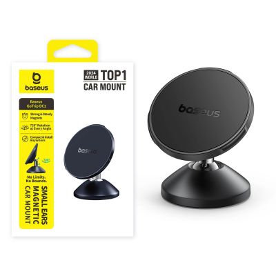 8. Baseus GoTrip DC1 Magnetic Holder Compatible with MagSafe for Windshield/Dashboard - Black