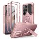 Tech-Protect Kevlar MagSafe 2-Set Case for Samsung Galaxy S26 Ultra - Pink