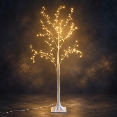 7. DECORATIVE LED TREE 180 LED 150 CM WHITE LUCA