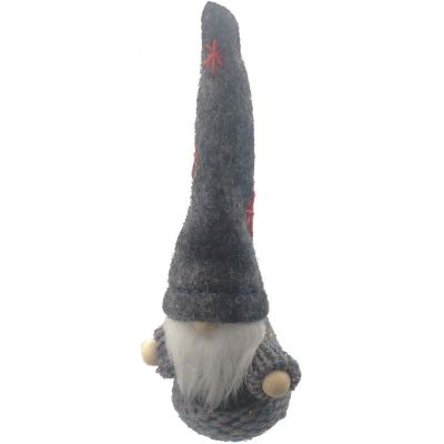 10. GREY LEPHOBE BAUBLE PENDANT 11CM