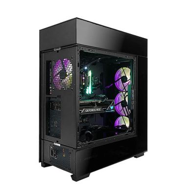 7. InWin Modfree Base Big-Tower Tempered Glass - black