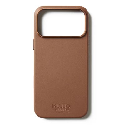 6. Mujjo Leather Case - MagSafe compatible leather case for iPhone 17 Pro Max (tan)