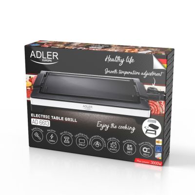 10. ADLER AD 6613 electric grill