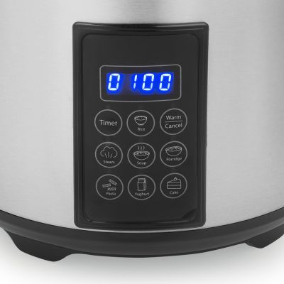 2. Tristar RK-6138 Digital Rice Cooker and Steamer 900 W 2.2 L Number of Programs 7 Gray