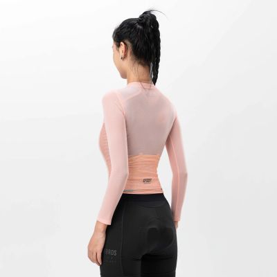 3. Rockbros 15110012010 ROAD TO SKY women's cycling jersey long sleeve S - pink