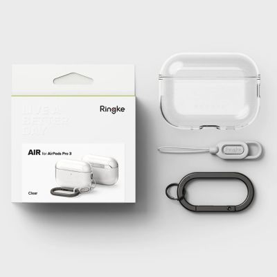 5. Ringke Air Case for AirPods Pro 3 - Clear