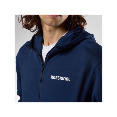 4. ROSSIGNOL M Logo Fzh Men's Sweatshirt Navy Blue