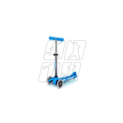 7. Mini Micro Deluxe Glow LED Plus Glacier Aqua Scooter