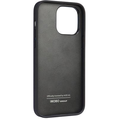 5. Audi Synthetic Leather iPhone 14 Pro Max 6.7" black/black hardcase AU-TPUPPCIP14PM-TT/D1-BK