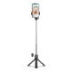 4. Selfie stick WRY1S telescopic tripod 0.7m for phone - black
