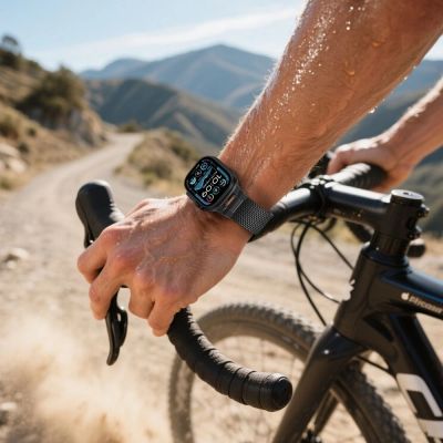 5. Tech-Protect Milano Vanguard Bracelet for Apple Watch (44 / 45 / 46 / 49 mm) - Black