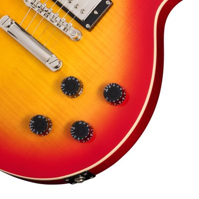 6. Epiphone Les Paul Tribute Plus Heritage Cherry Sunburst – Electric Guitar