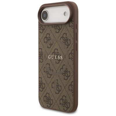 2. Guess 4G Ring Classic Logo MagSafe Case for iPhone 17 Air - Brown
