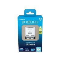 PANASONIC COMPACT CHARGER + 2x AA ENELOOP 2000 mAh