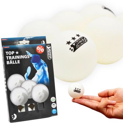 12. BEST SPORTING TRAINING TABLE TENNIS BALLS 24 PCS WHITE