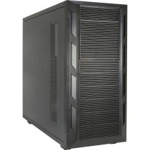 Inter-Tech 88887382 computer security and mounting system, Micro Tower, Black