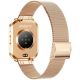 14. Smartwatch Gravity Rose Gold Strap + Bracelet GT44-2