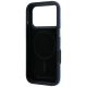7. Karl Lagerfeld Grained Mono Resin Logo MagSafe Case for iPhone 17 Pro Max / 18 Pro Max - Light Blue