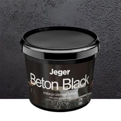 PLASTER DECOR JEGER CONCRETE BLACK 7KG
