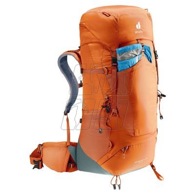 12. Deuter Aircontact Lite 50 + 10 Hiking Backpack 3340323-9319