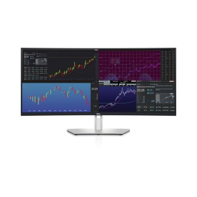 2. DELL UltraSharp U3824DW LED display 95.2 cm (37.5") 3840 x 1600 px Wide Quad HD+ LCD Black, Silver