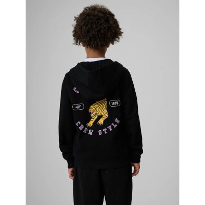2. Boys' Regular-Fit Hooded Sweatshirt Jacket 4F 4FJRAW26TSWSM3195-20S