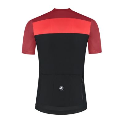 2. Rogelli CORE BLOCK T-shirt black and red 2XL