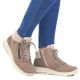 29. Beige waterproof leather ankle boots for women – Rieker L7701-24
